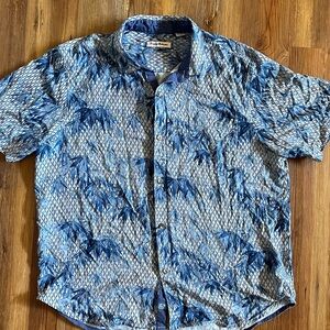 Tommy Bahama silk button up shirt